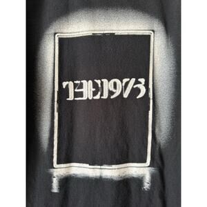 The 1975 Box Logo Graphic Band T-Shirt Black Size Small Indie Rock Alternative